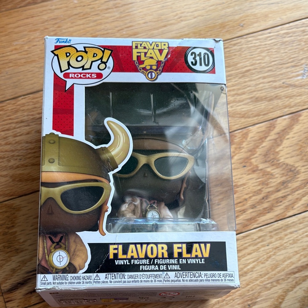 Funko Pop Rocks Flavor Flav Figure
